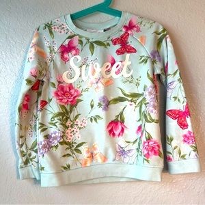 The Children's Place ‎ Floral sweatshirt